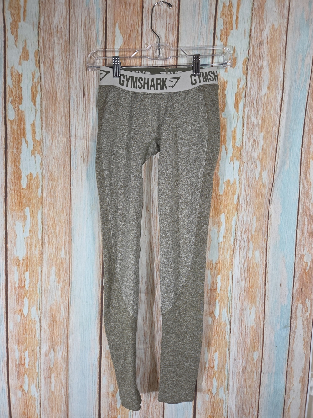 Gymshark Olive Green Seamless Leggings - Active Bottoms. Size S
